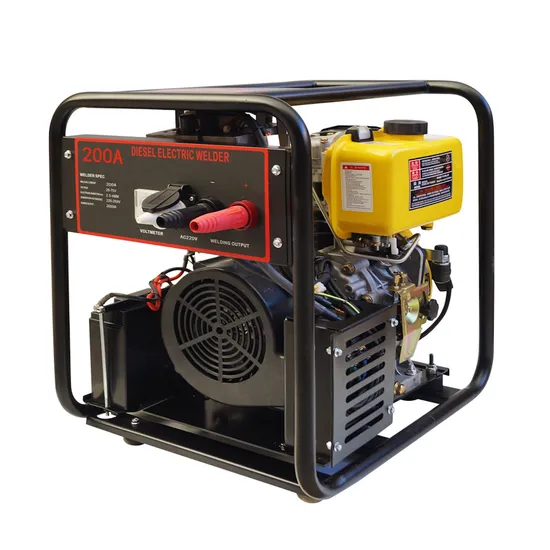 Adjustable Current for Outdoor Engineering Welding Machine Diesel Spot 3kw 200A 220V Portable Gasoline Patrol Multi Welder Electric Diesel Generator Set